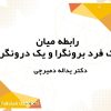 رابطه‌ میان یک فرد برونگرا و یک درونگرا